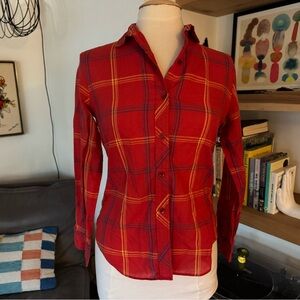 Kent Road Vintage 80’s plaid shirt soft
